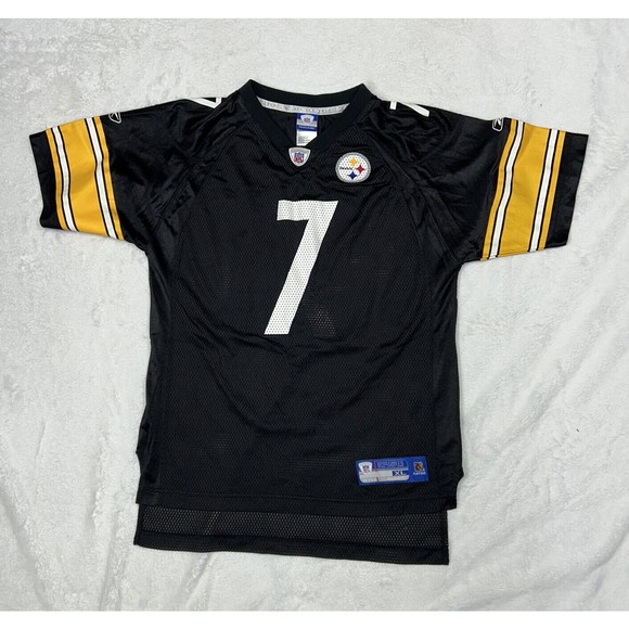 Pittsburgh Steelers Ben Roethlisberger Reebok Youth Jersey XL 18-20 NFL - Picture 1 of 7